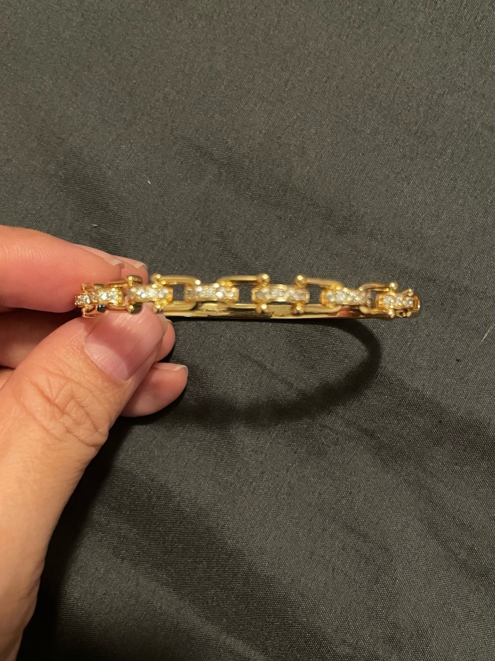 New - 14k gold plated bangle